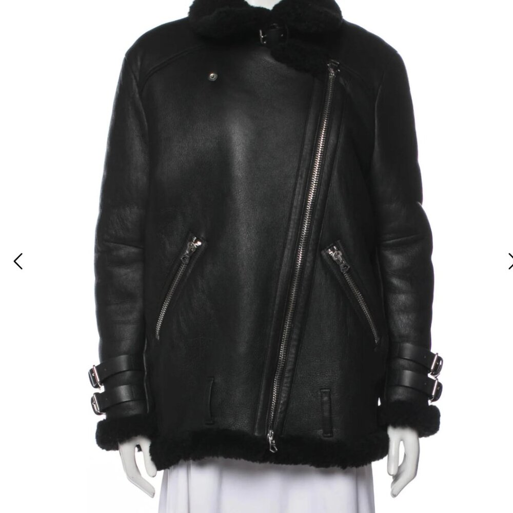 Acne Studios Shearling Fur Jacket - size small